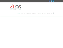 Tablet Screenshot of alicosystems.com